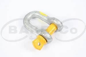 13Mm(1/2) Wll Rated D Shackle