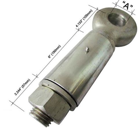 2 (51Mm) Ht Swivel Tow Eye