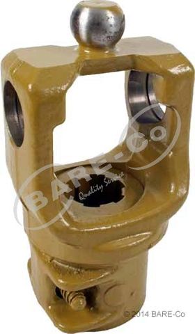 21 Spln 80 Deg End Yoke W2380