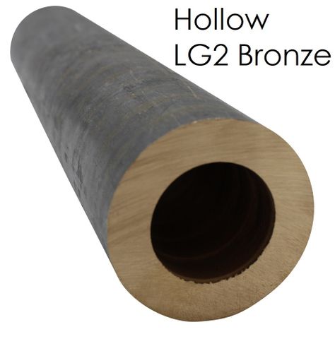 LG2 Bronze Bar - Hollow - 63.5 mm (2-1/2) OD