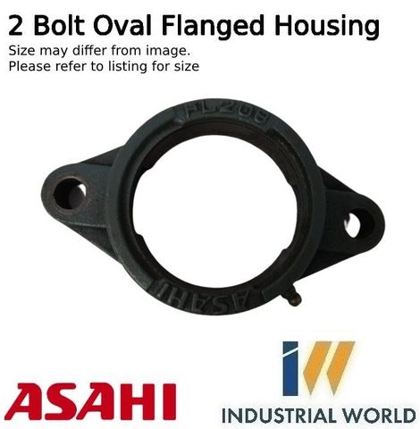 ASAHI - 2 Bolt Oval Flange Housing
