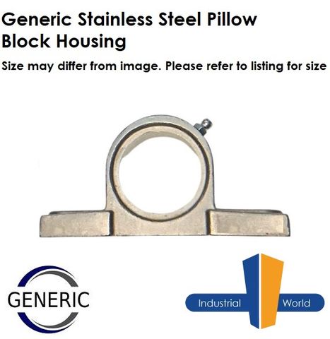 GENERIC - Stainless Steel Pillow Block Housing