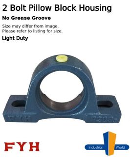 FYH - 2 Bolt Pillow Block Housing (Light Duty)