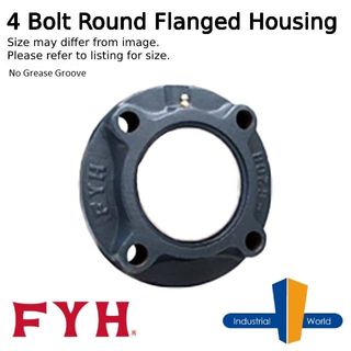 FYH - 4 Bolt Round Flanged Cartridge Housing