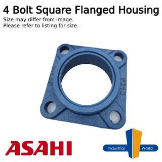 ASAHI -4 Bolt Square Flange Housing (Light Duty)