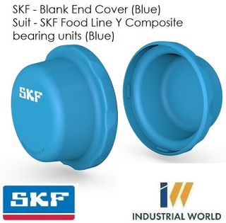 SKF - Blank End Cover (Blue) TPU Food Line