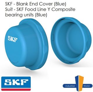 SKF - Blank End Cover (Blue) TPU Food Line
