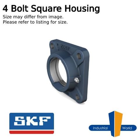 SKF - 4 Bolt Square Flange Housing (Light Duty)