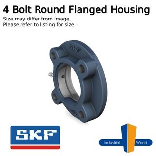 SKF - 4 Bolt Round Flanged Cartridge Housing