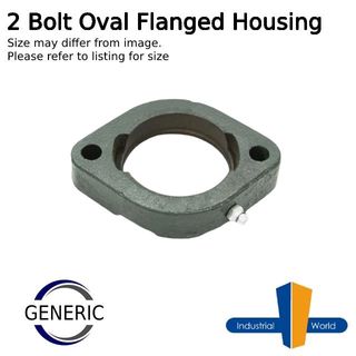 GENERIC -  2 Bolt Oval Heavy Flanged Housing