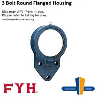 FYH - 3-Bolt Flanged Bracket Housing