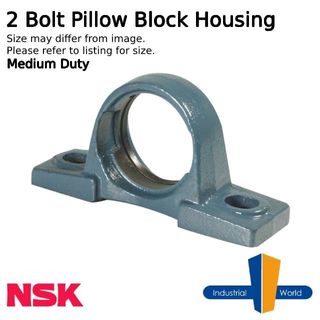 NSK- 2 Bolt Pillow Block Housing (P211D1)