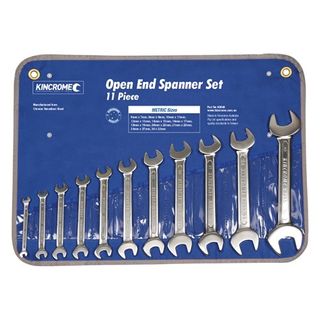 KINCROME - SPANNER SET 11PC M D/OPEN