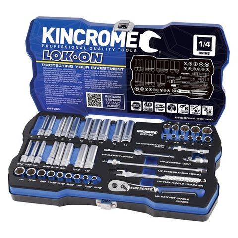 KINCROME - LOKON SET 1/4 45P STD&DP-MT/IM