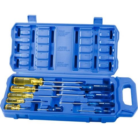 Kincrome - Screwdriver Set Acetate 10Pc