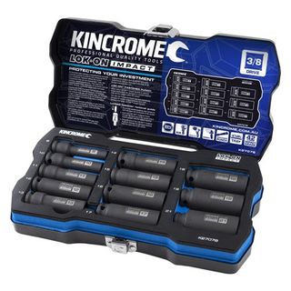 KINCROME - LOKON IMP SET 12P 3/8 DEEP-MET