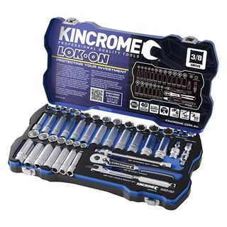 KINCROME - LOKON SET 3/8 45P STD&DP-MT/IM