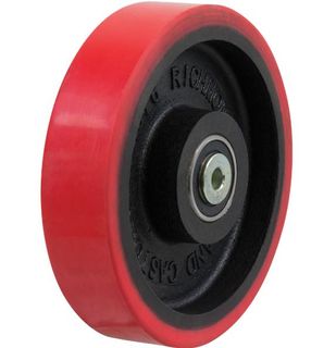 Richmond - Polyurethane Tyred Cast Iron Centred Wh