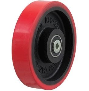 Richmond - Polyurethane Tyred Cast Iron Centred Wh