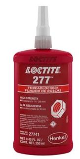 Loctite 277 High Chemical & Str Threadlocker 250ml