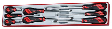 Teng Tools - 8 Piece Flat/Regular/PH Type Screwdri