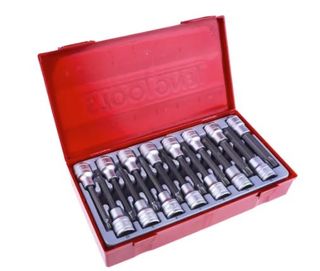 Teng Tools - 1/2 Drive 15 Piece Hex & TX Bit Socke