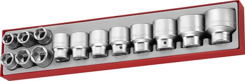 Teng Tools - 3/4 Drive 14 Piece 6 Point Metric Soc