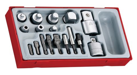 Teng Tools - 17 Piece Mixed Drive Socket & Bit Ada