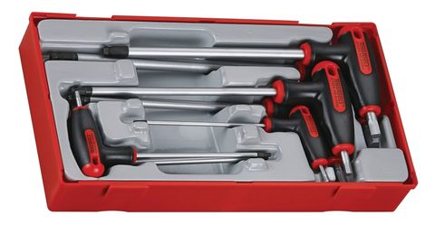 Teng Tools - 7 Piece T Handle Hex Key Set