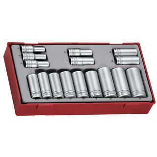 Teng Tools - 3/8 Drive 16 Piece Metric 12 Point So