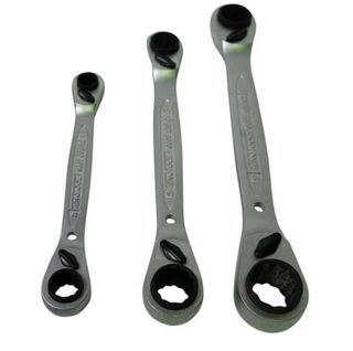 Teng Tools - 3 Pc Multidrive Ratchet Ring Spanner