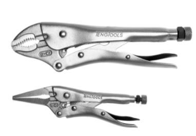 Teng Tools - 2 Piece Power Grip Plier Set