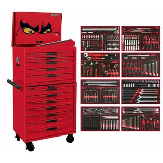 Teng Tools - 408 Piece Metric/AF EVA Tool Kit