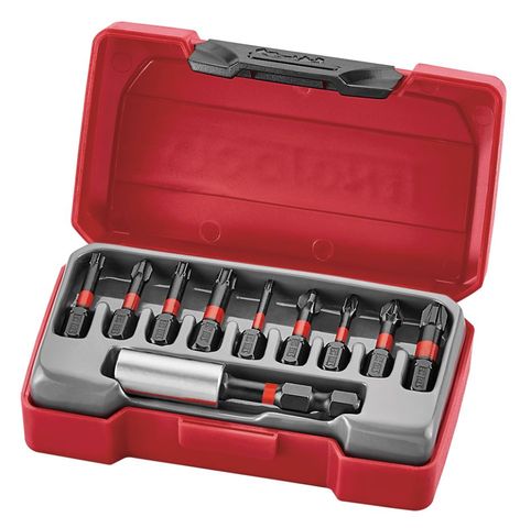 Teng Tools - 10 Piece Impact Bits Set Contruction