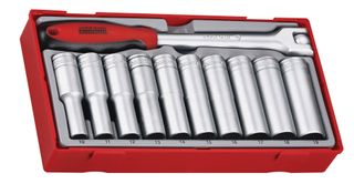 Teng Tools - 1/2 Drive 11 Piece Metric Deep Socket