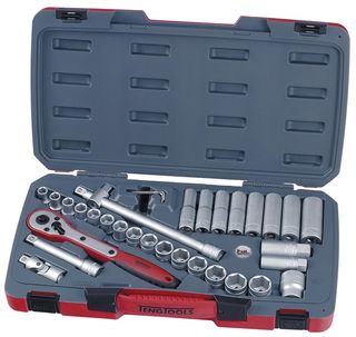 Teng Tools - 1/2 Drive 34 Piece Metric Socket Set