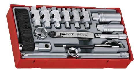 Teng Tools - 16 Piece Oil Service Set