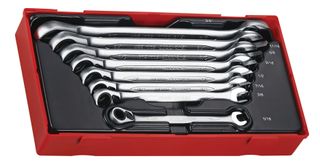 Teng Tools - 8 Pc 12 Pt AF Ratcheting Combination