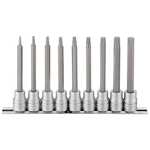 Teng Tools - 3/8 Drive 9 Pieces Torx Socket Set