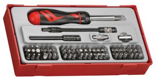 Teng Tools - 74 Piece Ratcheting Bits Driver Set