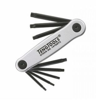 Teng Tools - 7 Pc Fold-Up TX Hex Key