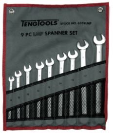 Teng Tools - Metric Combination 9 Pc Long Spanner