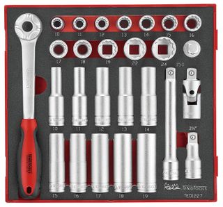 Teng Tools - 1/2 Drive 27 Piece Metric