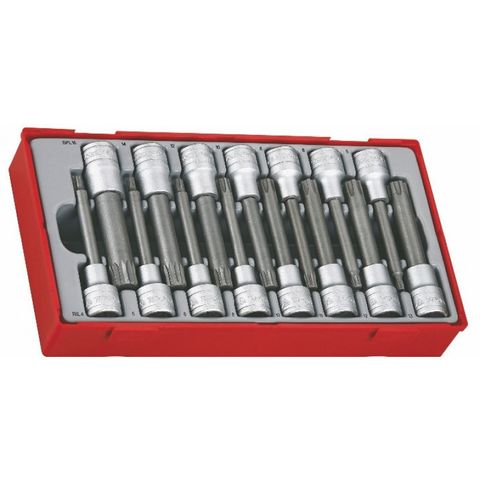 Teng Tools - 1/2 Drive 15 Piece Ribe & Spline Sock