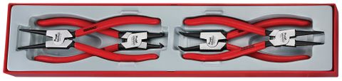 Teng Tools - 4 Piece Mega Bite Circlip Plier Set