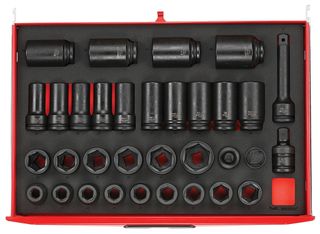 Teng Tools - 3/4 Drive 33 Piece  EVA Impact Socket
