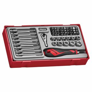 Teng Tools - 49 Piece Bits Set with Quick Chuck Dr