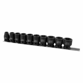 Kincrome - Impact Socket Rail 10 Piece