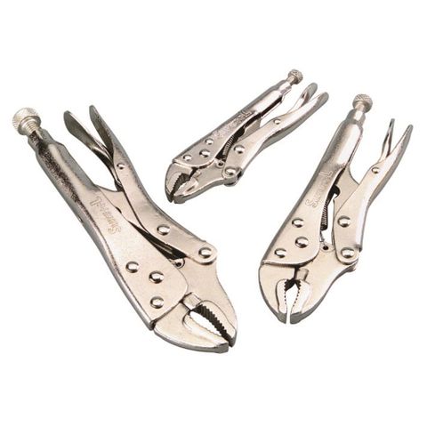 Supatool - Locking Pliers 3 Pce Set