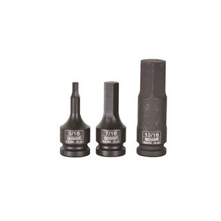 KINCROME - HEX IMPACT SOCKET 7MM X 78MM 1/2 DRIVE